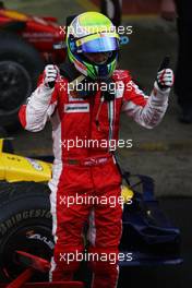 02.11.2008 Sao Paulo, Brazil,  Race Winner, Felipe Massa (BRA), Scuderia Ferrari, F2008 - Formula 1 World Championship, Rd 18, Brazilian Grand Prix, Sunday Podium