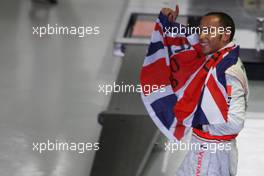 02.11.2008 Sao Paulo, Brazil,  2008 World Champion, Lewis Hamilton (GBR), McLaren Mercedes - Formula 1 World Championship, Rd 18, Brazilian Grand Prix, Sunday Podium