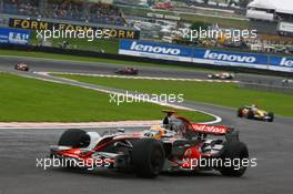 02.11.2008 Sao Paulo, Brazil,  Lewis Hamilton (GBR), McLaren Mercedes, MP4-23 - Formula 1 World Championship, Rd 18, Brazilian Grand Prix, Sunday Race