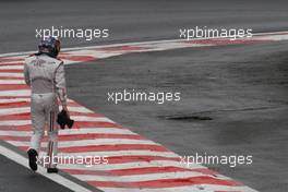 02.11.2008 Sao Paulo, Brazil,  David Coulthard (GBR), Red Bull Racing, RB4, Retires - Formula 1 World Championship, Rd 18, Brazilian Grand Prix, Sunday Race