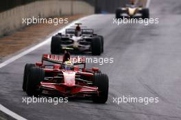 02.11.2008 Sao Paulo, Brazil,  Felipe Massa (BRA), Scuderia Ferrari  - Formula 1 World Championship, Rd 18, Brazilian Grand Prix, Sunday Race