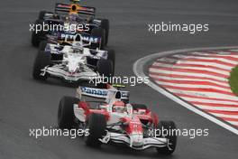 02.11.2008 Sao Paulo, Brazil,  Timo Glock (GER), Toyota F1 Team, TF108 - Formula 1 World Championship, Rd 18, Brazilian Grand Prix, Sunday Race