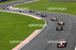 02.11.2008 Sao Paulo, Brazil,  Lewis Hamilton (GBR), McLaren Mercedes, MP4-23 - Formula 1 World Championship, Rd 18, Brazilian Grand Prix, Sunday Race