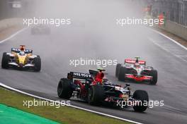 02.11.2008 Sao Paulo, Brazil,  Sebastian Vettel (GER), Scuderia Toro Rosso  - Formula 1 World Championship, Rd 18, Brazilian Grand Prix, Sunday Race