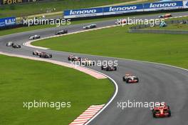 02.11.2008 Sao Paulo, Brazil,  Kimi Raikkonen (FIN), Räikkönen, Scuderia Ferrari, F2008 - Formula 1 World Championship, Rd 18, Brazilian Grand Prix, Sunday Race