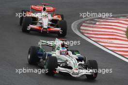 02.11.2008 Sao Paulo, Brazil,  Jenson Button (GBR), Honda Racing F1 Team, RA108 - Formula 1 World Championship, Rd 18, Brazilian Grand Prix, Sunday Race