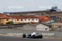 01.11.2008 Sao Paulo, Brazil,  Robert Kubica (POL), BMW Sauber F1 Team, F1.08 - Formula 1 World Championship, Rd 18, Brazilian Grand Prix, Saturday Practice