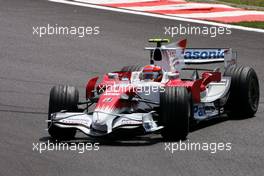 01.11.2008 Sao Paulo, Brazil,  Timo Glock (GER), Toyota F1 Team  - Formula 1 World Championship, Rd 18, Brazilian Grand Prix, Saturday Qualifying