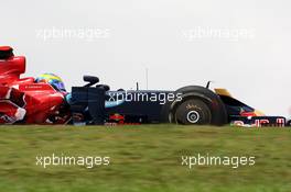 01.11.2008 Sao Paulo, Brazil,  Sebastian Bourdais (FRA), Scuderia Toro Rosso, STR03 - Formula 1 World Championship, Rd 18, Brazilian Grand Prix, Saturday Practice