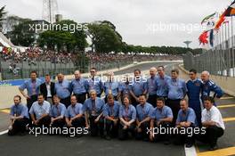 01.11.2008 Sao Paulo, Brazil,  FIA Team Picture - Formula 1 World Championship, Rd 18, Brazilian Grand Prix, Saturday