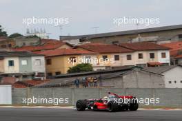 01.11.2008 Sao Paulo, Brazil,  Lewis Hamilton (GBR), McLaren Mercedes, MP4-23 - Formula 1 World Championship, Rd 18, Brazilian Grand Prix, Saturday Practice