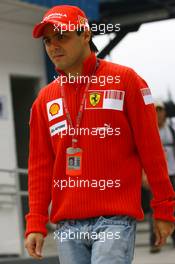 01.11.2008 Sao Paulo, Brazil,  Felipe Massa (BRA), Scuderia Ferrari - Formula 1 World Championship, Rd 18, Brazilian Grand Prix, Saturday Practice