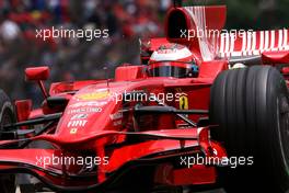 01.11.2008 Sao Paulo, Brazil,  Kimi Raikkonen (FIN), Räikkönen, Scuderia Ferrari  - Formula 1 World Championship, Rd 18, Brazilian Grand Prix, Saturday Practice