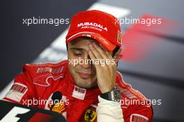 02.11.2008 Sao Paulo, Brazil,  Felipe Massa (BRA), Scuderia Ferrari - Formula 1 World Championship, Rd 18, Brazilian Grand Prix, Sunday Press Conference