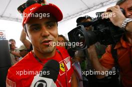 02.11.2008 Sao Paulo, Brazil,  Felipe Massa (BRA), Scuderia Ferrari - Formula 1 World Championship, Rd 18, Brazilian Grand Prix, Sunday