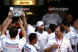 02.11.2008 Sao Paulo, Brazil,  Toyota F1 Team - Formula 1 World Championship, Rd 18, Brazilian Grand Prix, Sunday
