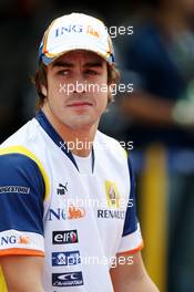 02.11.2008 Sao Paulo, Brazil,  Fernando Alonso (ESP), Renault F1 Team - Formula 1 World Championship, Rd 18, Brazilian Grand Prix, Sunday