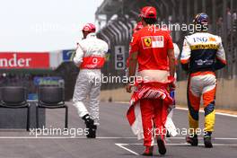 02.11.2008 Sao Paulo, Brazil,  Felipe Massa (BRA), Scuderia Ferrari  - Formula 1 World Championship, Rd 18, Brazilian Grand Prix, Sunday