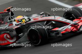 06.06.2008 Montreal, Canada,  Lewis Hamilton (GBR), McLaren Mercedes, MP4-23 - Formula 1 World Championship, Rd 7, Canadian Grand Prix, Friday Practice