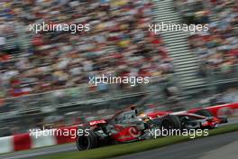 06.06.2008 Montreal, Canada,  Lewis Hamilton (GBR), McLaren Mercedes, MP4-23 - Formula 1 World Championship, Rd 7, Canadian Grand Prix, Friday Practice