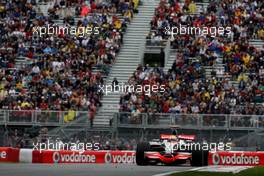 06.06.2008 Montreal, Canada,  Lewis Hamilton (GBR), McLaren Mercedes, MP4-23 - Formula 1 World Championship, Rd 7, Canadian Grand Prix, Friday Practice