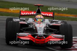 06.06.2008 Montreal, Canada,  Lewis Hamilton (GBR), McLaren Mercedes, MP4-23 - Formula 1 World Championship, Rd 7, Canadian Grand Prix, Friday Practice