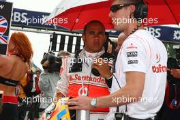 08.06.2008 Montreal, Canada,  Lewis Hamilton (GBR), McLaren Mercedes - Formula 1 World Championship, Rd 7, Canadian Grand Prix, Sunday Pre-Race Grid