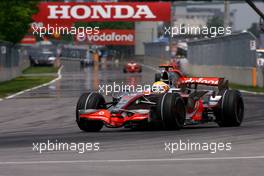 08.06.2008 Montreal, Canada,  Lewis Hamilton (GBR), McLaren Mercedes  - Formula 1 World Championship, Rd 7, Canadian Grand Prix, Sunday Race