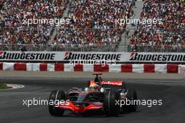 07.06.2008 Montreal, Canada,  Lewis Hamilton (GBR), McLaren Mercedes, MP4-23 - Formula 1 World Championship, Rd 7, Canadian Grand Prix, Saturday Qualifying