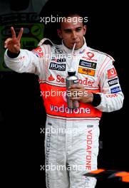 07.06.2008 Montreal, Canada,  1st, Lewis Hamilton (GBR), McLaren Mercedes - Formula 1 World Championship, Rd 7, Canadian Grand Prix, Saturday Qualifying