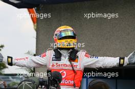 07.06.2008 Montreal, Canada,  pole postion to Lewis Hamilton (GBR), McLaren Mercedes - Formula 1 World Championship, Rd 7, Canadian Grand Prix, Saturday Qualifying