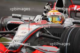 07.06.2008 Montreal, Canada,  Lewis Hamilton (GBR), McLaren Mercedes, MP4-23 - Formula 1 World Championship, Rd 7, Canadian Grand Prix, Saturday Qualifying