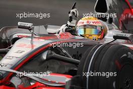 07.06.2008 Montreal, Canada,  Lewis Hamilton (GBR), McLaren Mercedes, MP4-23 - Formula 1 World Championship, Rd 7, Canadian Grand Prix, Saturday Qualifying