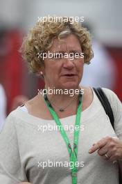 07.06.2008 Montreal, Canada,  Carmen Lockhart, Mother of Lewis Hamilton (GBR), McLaren Mercedes - Formula 1 World Championship, Rd 7, Canadian Grand Prix, Saturday