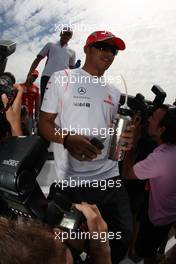 08.06.2008 Montreal, Canada,  Lewis Hamilton (GBR), McLaren Mercedes  - Formula 1 World Championship, Rd 7, Canadian Grand Prix, Sunday