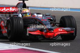 14.05.2007 Paul Ricard, France,  Lewis Hamilton (GBR), McLaren Mercedes  - Formula 1 Testing