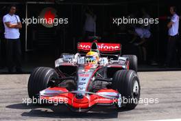 14.05.2007 Paul Ricard, France,  Lewis Hamilton (GBR), McLaren Mercedes  - Formula 1 Testing