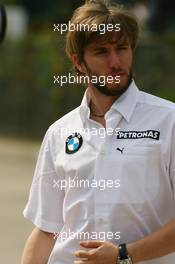 17.10.2008 Shanghai, China,  Nick Heidfeld (GER), BMW Sauber F1 Team - Formula 1 World Championship, Rd 17, Chinese Grand Prix, Friday Practice
