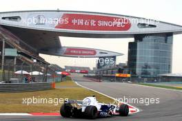 17.10.2008 Shanghai, China,  Nick Heidfeld (GER), BMW Sauber F1 Team, F1.08 - Formula 1 World Championship, Rd 17, Chinese Grand Prix, Friday Practice