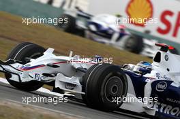17.10.2008 Shanghai, China,  Nick Heidfeld (GER), BMW Sauber F1 Team, F1.08 - Formula 1 World Championship, Rd 17, Chinese Grand Prix, Friday Practice