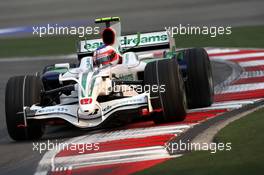 17.10.2008 Shanghai, China,  Rubens Barrichello (BRA), Honda Racing F1 Team, RA108 - Formula 1 World Championship, Rd 17, Chinese Grand Prix, Friday Practice