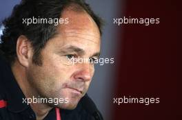17.10.2008 Shanghai, China,  Gerhard Berger (AUT), Scuderia Toro Rosso, 50% Team Co Owner - Formula 1 World Championship, Rd 17, Chinese Grand Prix, Friday Press Conference