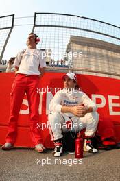 19.10.2008 Shanghai, China,  Timo Glock (GER), Toyota F1 Team - Formula 1 World Championship, Rd 17, Chinese Grand Prix, Sunday Pre-Race Grid