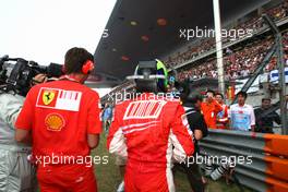 19.10.2008 Shanghai, China,  Felipe Massa (BRA), Scuderia Ferrari - Formula 1 World Championship, Rd 17, Chinese Grand Prix, Sunday Pre-Race Grid