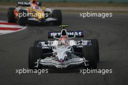 19.10.2008 Shanghai, China,  Robert Kubica (POL), BMW Sauber F1 Team, F1.08 - Formula 1 World Championship, Rd 17, Chinese Grand Prix, Sunday Race