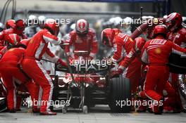 19.10.2008 Shanghai, China,  Kimi Raikkonen (FIN), Räikkönen, Scuderia Ferrari, F2008 - Formula 1 World Championship, Rd 17, Chinese Grand Prix, Sunday Race