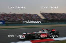 19.10.2008 Shanghai, China,  Lewis Hamilton (GBR), McLaren Mercedes, MP4-23 - Formula 1 World Championship, Rd 17, Chinese Grand Prix, Sunday Race