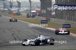19.10.2008 Shanghai, China,  Nick Heidfeld (GER), BMW Sauber F1 Team, F1.08 - Formula 1 World Championship, Rd 17, Chinese Grand Prix, Sunday Race
