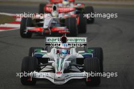 19.10.2008 Shanghai, China,  Jenson Button (GBR), Honda Racing F1 Team, RA108 - Formula 1 World Championship, Rd 17, Chinese Grand Prix, Sunday Race