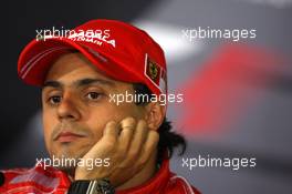 18.10.2008 Shanghai, China,  Felipe Massa (BRA), Scuderia Ferrari - Formula 1 World Championship, Rd 17, Chinese Grand Prix, Saturday Press Conference